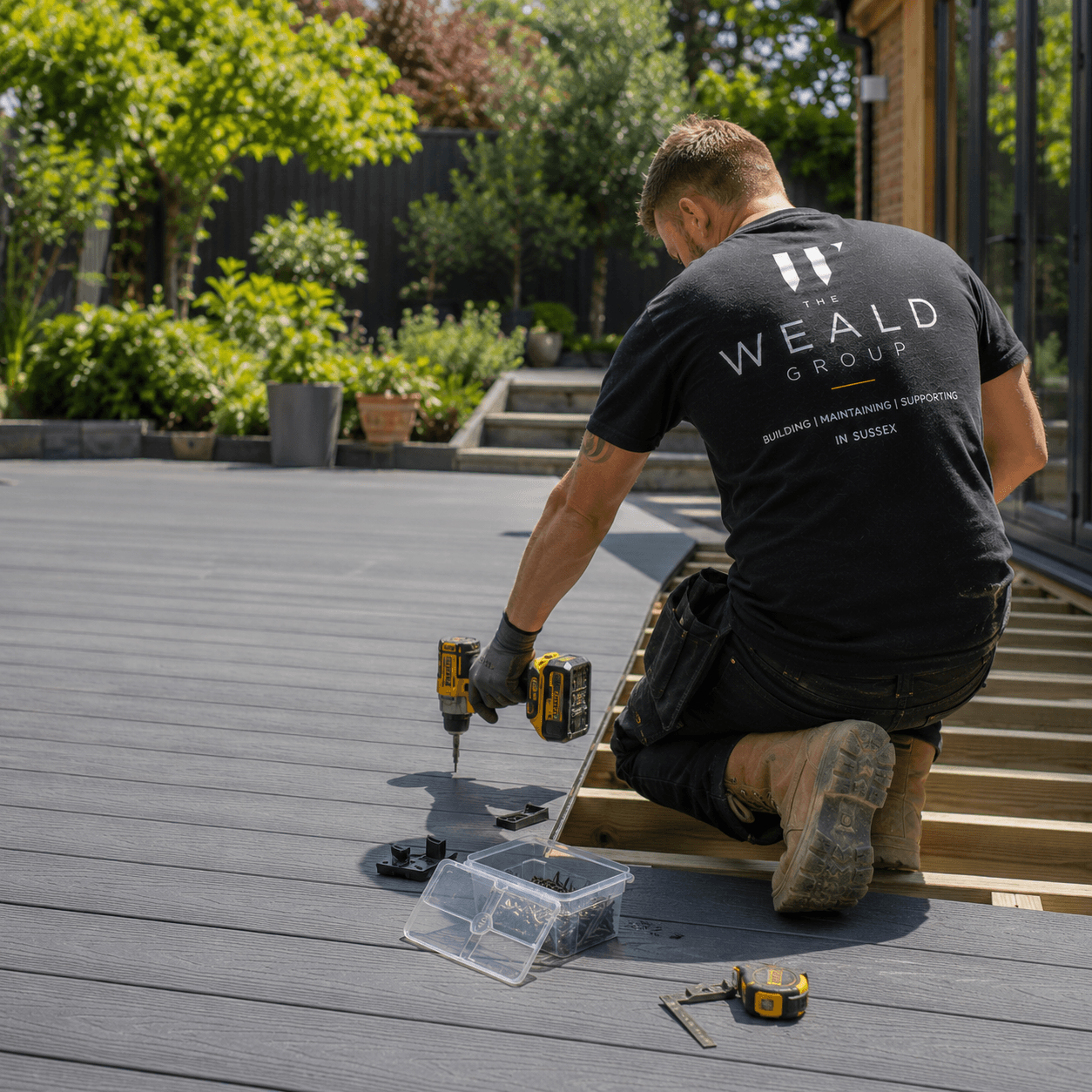 Decking in Burgess Hill