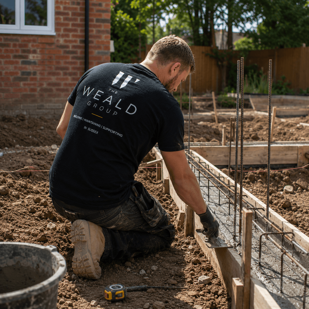 Groundworks in Worthing